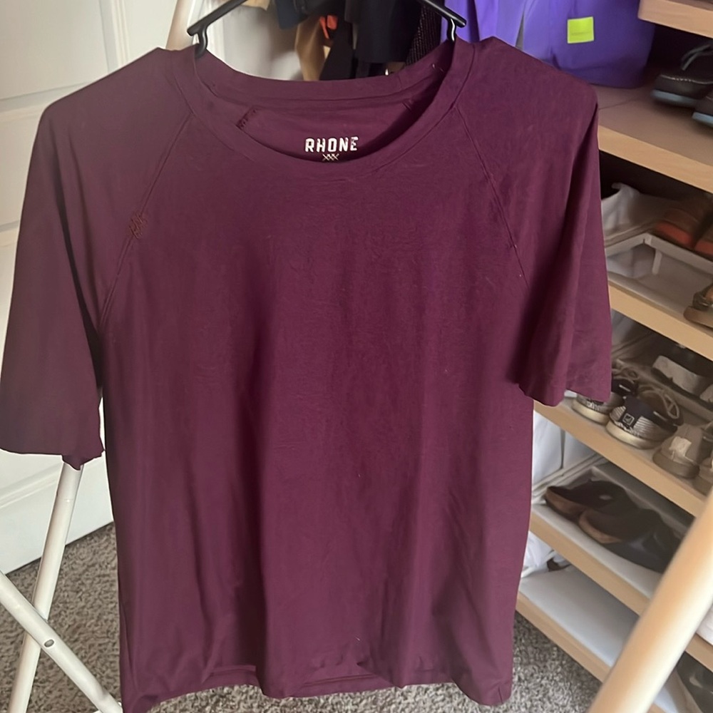 Medium Rhone Reign Tshirt- Dark Burgundy